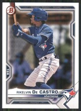 2021 Bowman Draft #BD-188 Rikelvin De Castro Toronto Blue Jays 3602