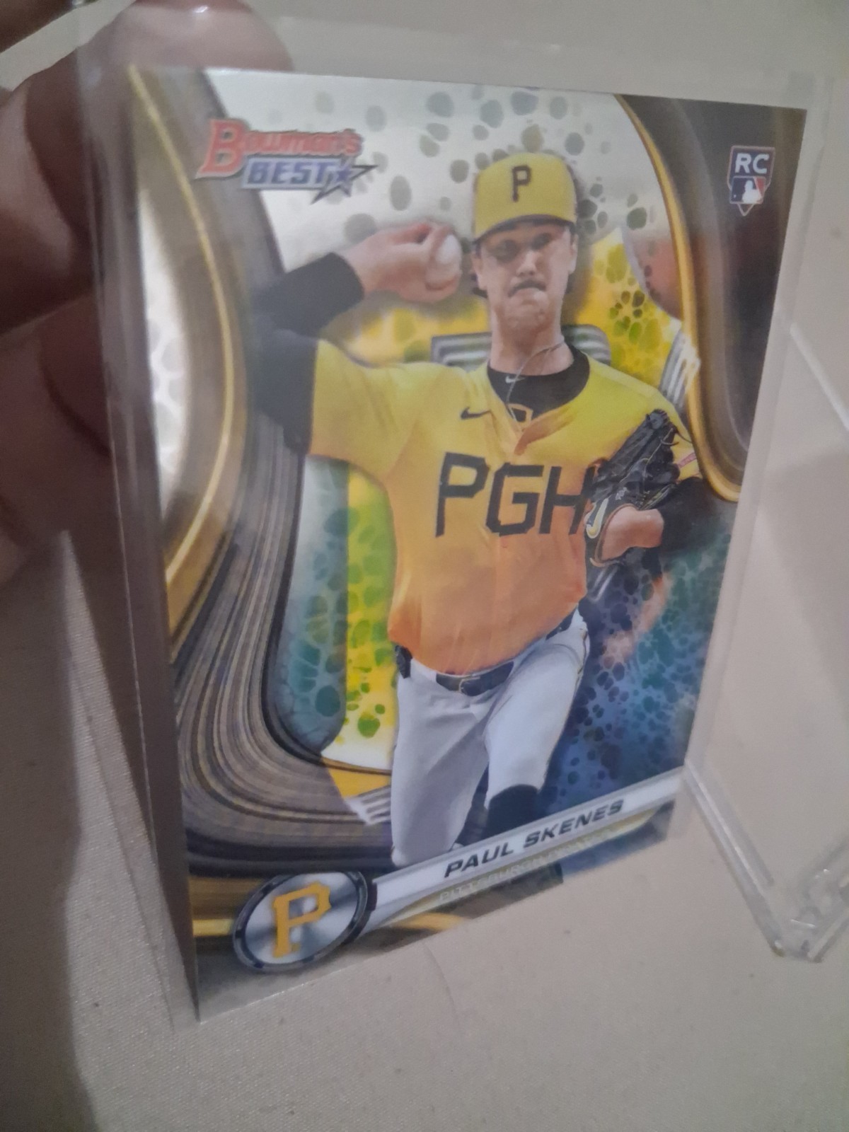 2024 Bowman's Best - Paul Skenes #53 Refractor (RC)