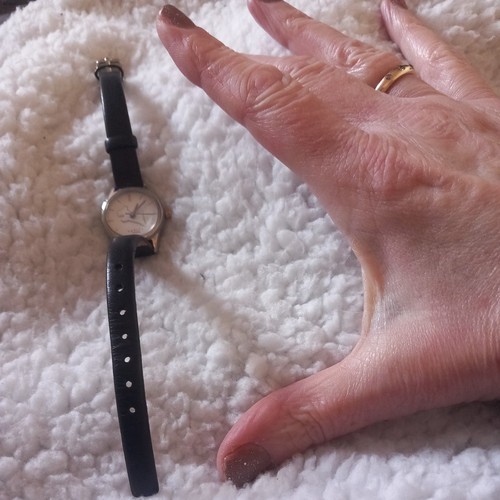 lovely Radley vintage womens watch with black leather strap.good con .used - Bild 5 von 10