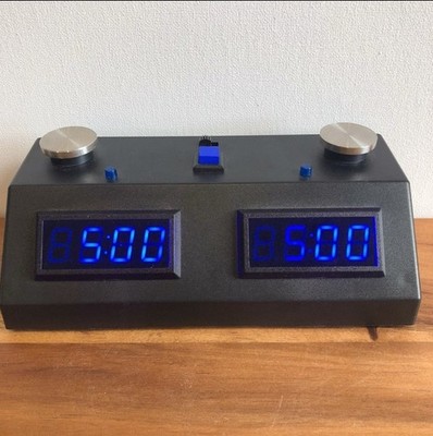 ZMart Fun II Digital Chess Clock - BLACK/BLUE