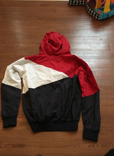White Alpha Jacket WindBreaker size 