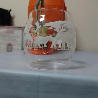 COLEMAN Season Lantern 2012 Orange White gasoline Japan Used | eBay