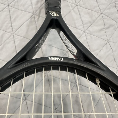 Gamma Power Series Diamond Fiber Tennis Racket Raquet M5.5 Oversize Tension 63 - Picture 19 of 24