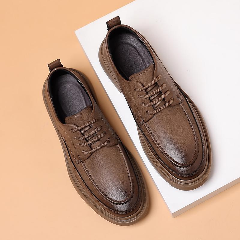 SAOLA Abito britannico da uomo retrò casual pump business Oxford scarpe da lavoro stringate matrimonio