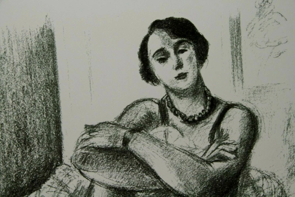 Henri Matisse * 50 X 70 Cm * Litografia Firmata * Limitata # 36/75 - Immagine 2 di 4