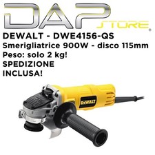 DEWALT - Smerigliatrice mod. DWE4156-QS 900W - disco 115mm - SPEDIZIONE COMPRESA
