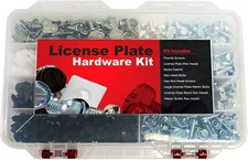 License Plate Hardware Kit 400 Screw Variety Pack For Fastening License Plates
