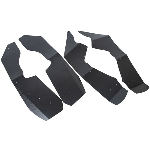 Fender Flares / Extensions Black Plastic For 2009-2014 Polaris RZR 800 - Picture 5 of 13