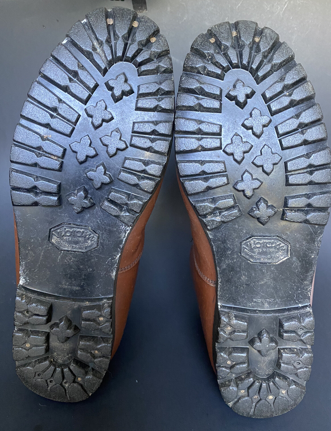 Dunham Men’s Boots Leather Tyroleans Hiking Work Boots Size 11 Made In