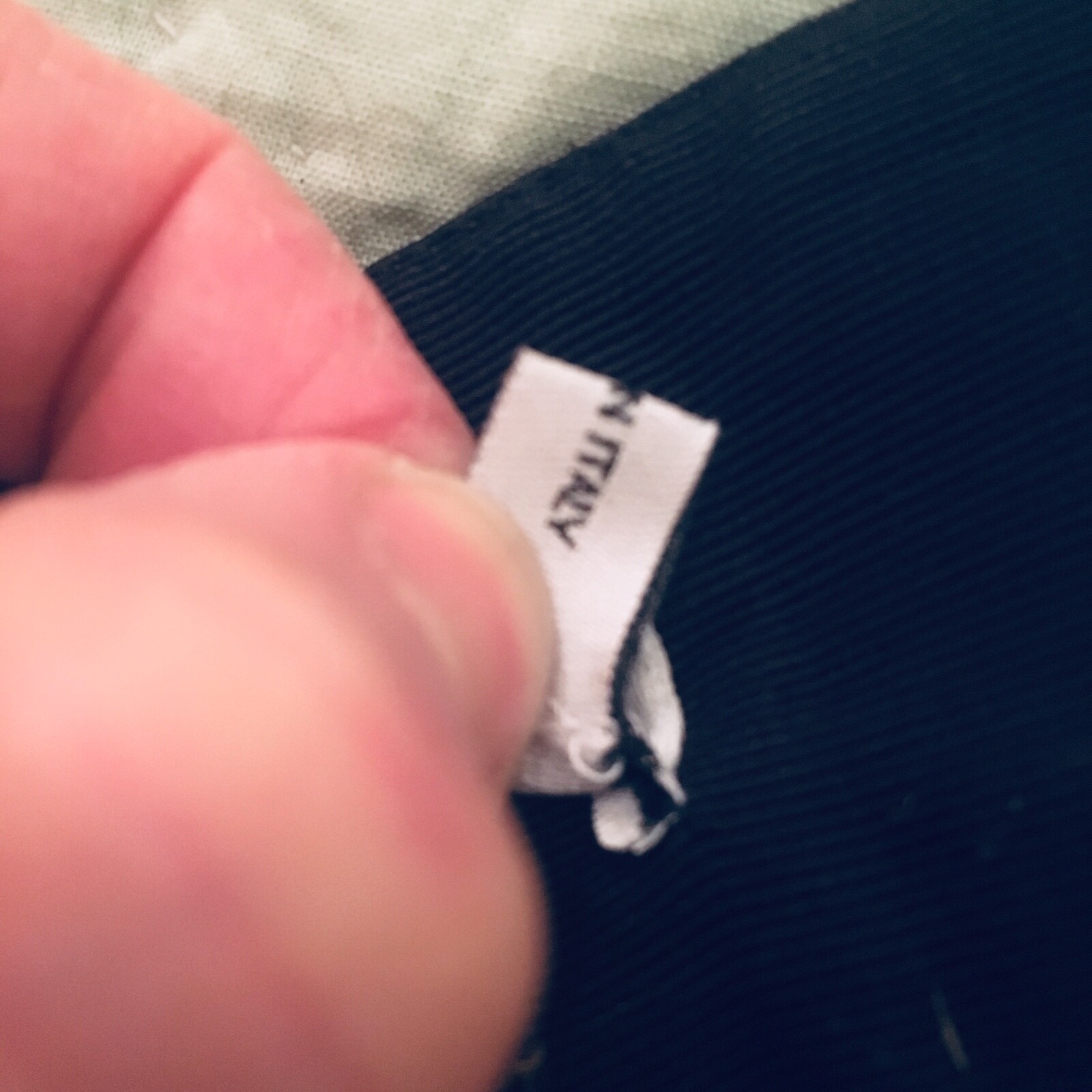 Gonna vintage YSL Saint Laurent Rive Gauche nera gonna slim 40 taglia 4 6 Italia