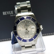 Revue Thommen DIVER (300m) Automatik silber/blau 17571.2125 ungetragen