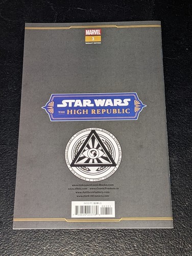 Funda variante virgen de Star Wars The High Republic # 3 Tyler Kirkham casi como nueva - Imagen 2 de 2
