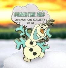 Walt Disney World - Animation Gallery - Summertime Pals - Olaf Pin (Frozen)