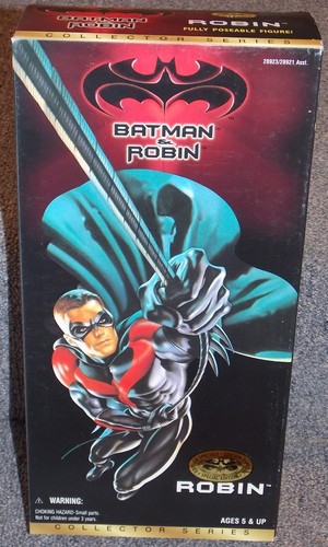 Vintage 1997 Kenner Batman & Robin 12 inch Robin Figure New In The Box - Picture 2 of 7