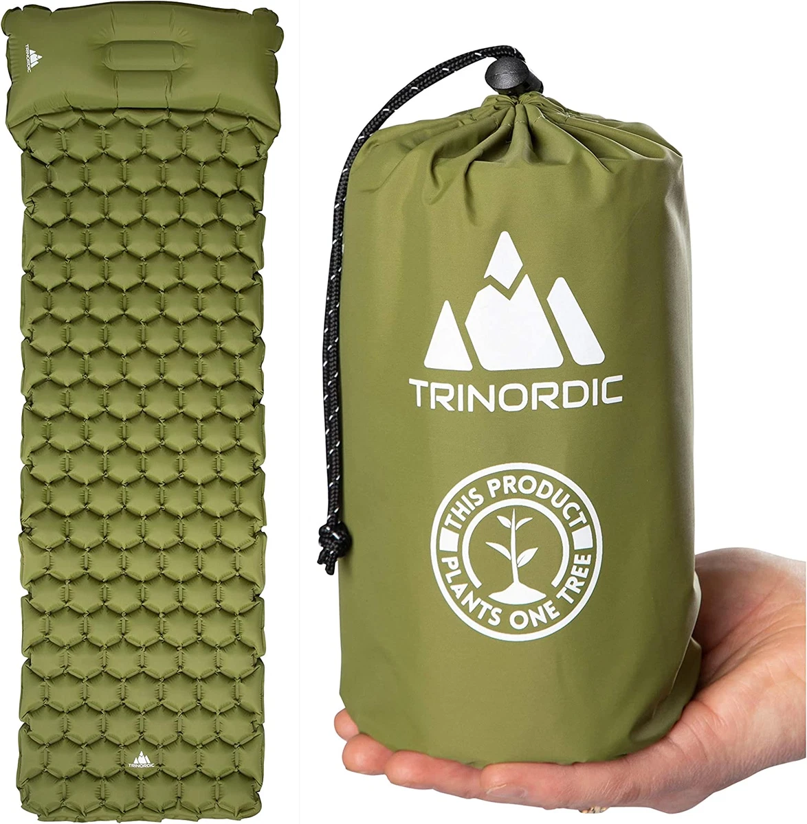 TRINORDIC Camping Isomatte, Luftmatratze Ultralight Aufblasbare 