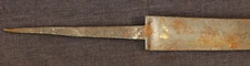 C1780-1800 plain American sword blade 037