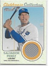 2017 Heritage Baseball Clubhouse Collection Salvador Perez Royals