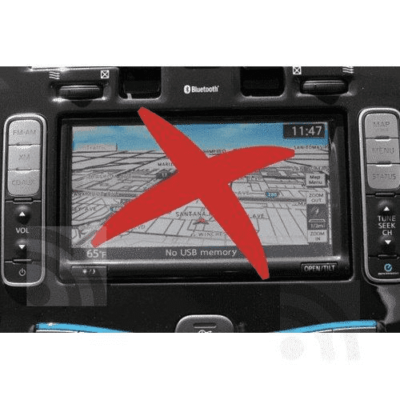Navigation GPS, Navigateur GPS à Double écran Tactile DDR256M 8G MP3 FM