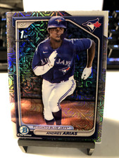 🔥💎📈2024 Bowman Chrome Andres Arias Prospects Mojo Refractors
