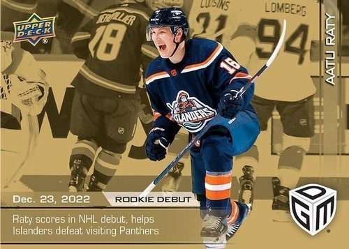 2022-23 NHL Game Dated Moments Gold SP /100 (You Pick) - Rookies (RC) & Veterans - Picture 80 of 223