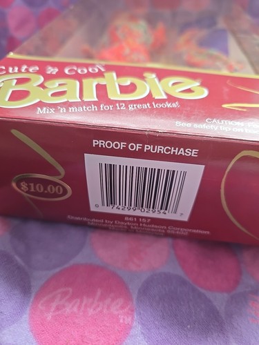 NRFB 1991 Mattel Cute N Cool Barbie Target Exclusive - Bild 7 von 9