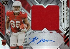 2021 Panini XR Rookie Xcellence Auto Swatches #16 Rondale Moore Auto Jersey /99