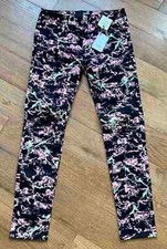 Vintage New womens Love Moschino jeans print camouflage multicolor bright pants