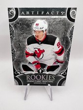 Graeme Clarke - 2024-25 Artifacts Rookies #198 Black Materials /5 Dual Patch SSP