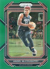 2023 Panini Prizm WNBA ANGEL MCCOUGHTRY #75 GREEN PRIZM DREAM