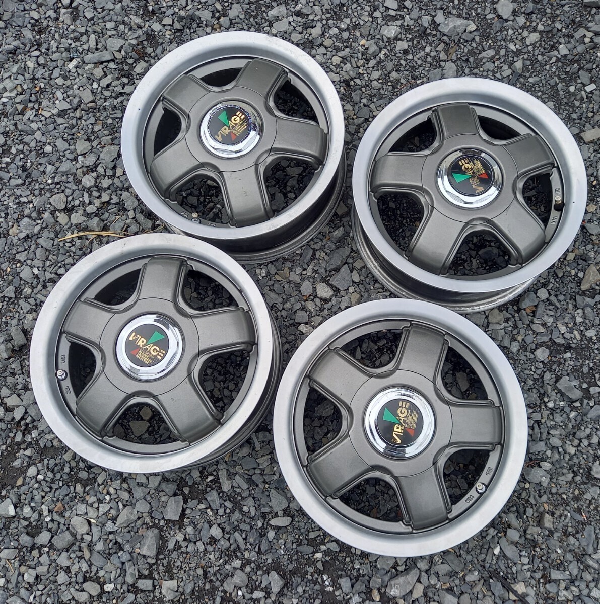 Weds VIRAGE 13 inch wheels 4.5J +43 PCD100 110 114.3 4H Acty
