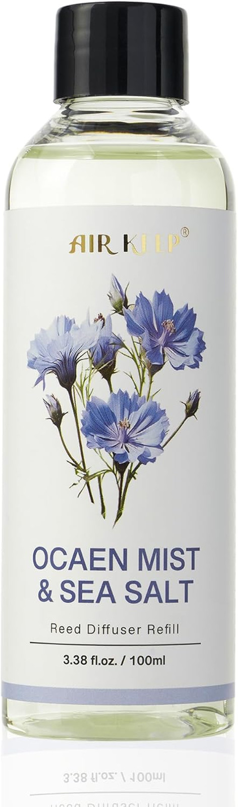 Reed Diffuser Oil Refill/Ocean Mist&Sea Salt/3.38Oz（100Ml/1 Pack/Scented Oil Ref