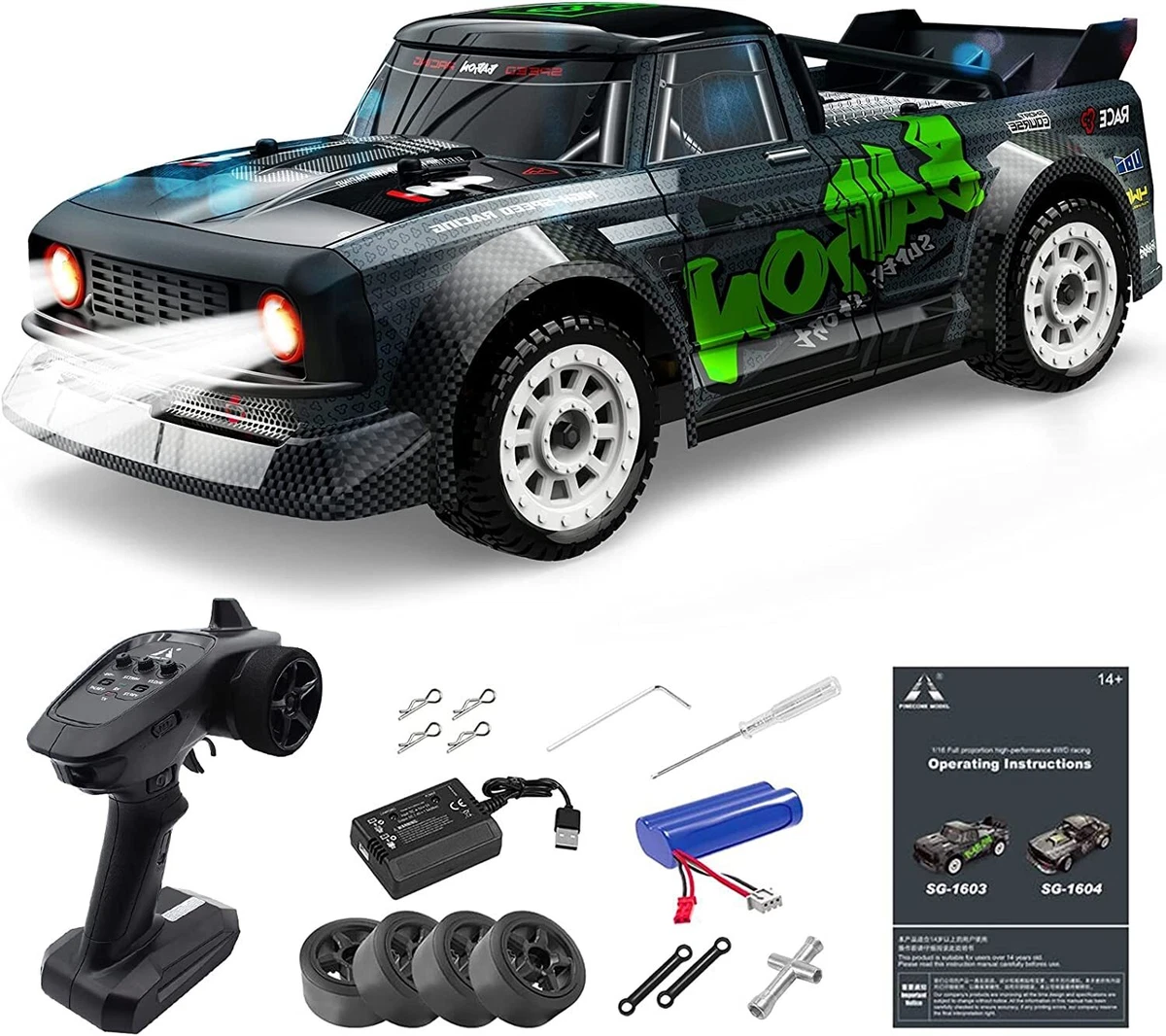 RC Cars and Trucks Drift Cars