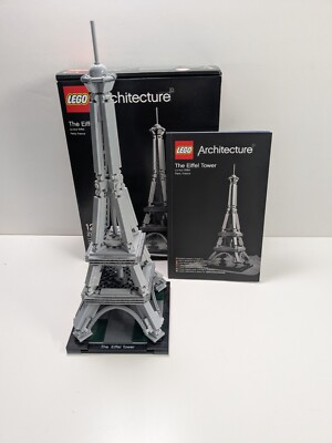 LEGO ARCHITECTURE: Eiffelturm (21019) - vollständig + Karton + Anleitung