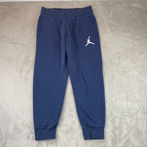 Air Jordan Joggers Men 2XL Blue Essential Drawstring Pants Active