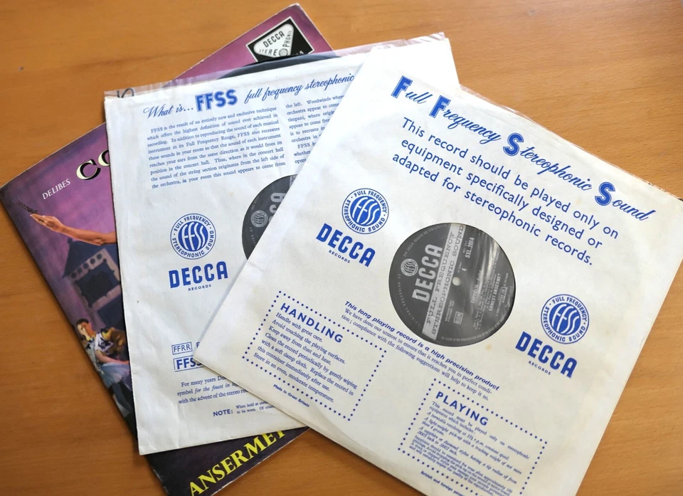 SXL 2084-5 ED1 Delibes Coppelia Ballet Ansermet 2LP Decca Gatefold 1st WBG - Image 4 of 4