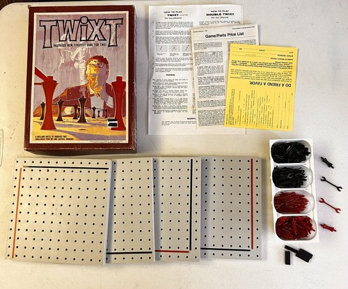 1976 TWIXT - Avalon Hill Bücherregal Strategie Brettspiel - inventarisiert - Bild 1 von 8