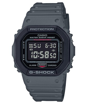 CASIO G-SHOCK DW-5610SU-8DR SPECIAL COLOR GRAY MEN'S WATCH BRAND NEW NO BOX