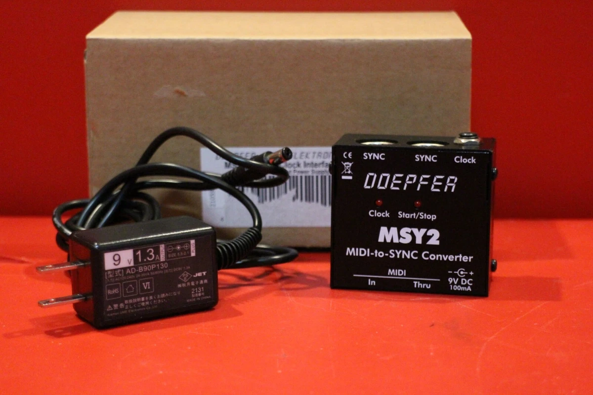Doepfer MSY2 MIDI to Sync Converter RED