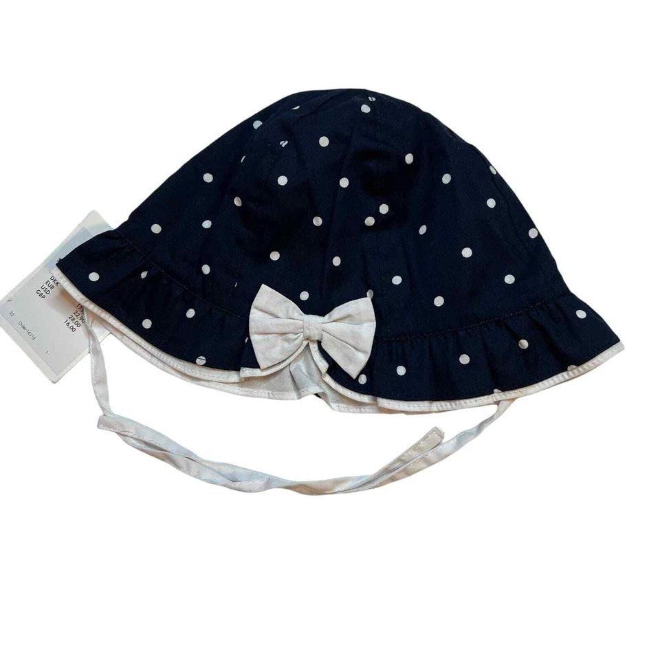 Sombrero de Verano Polarn O Pyret Niñas Azul Talla 1-2 Año Nuevo Foto 2 de 4