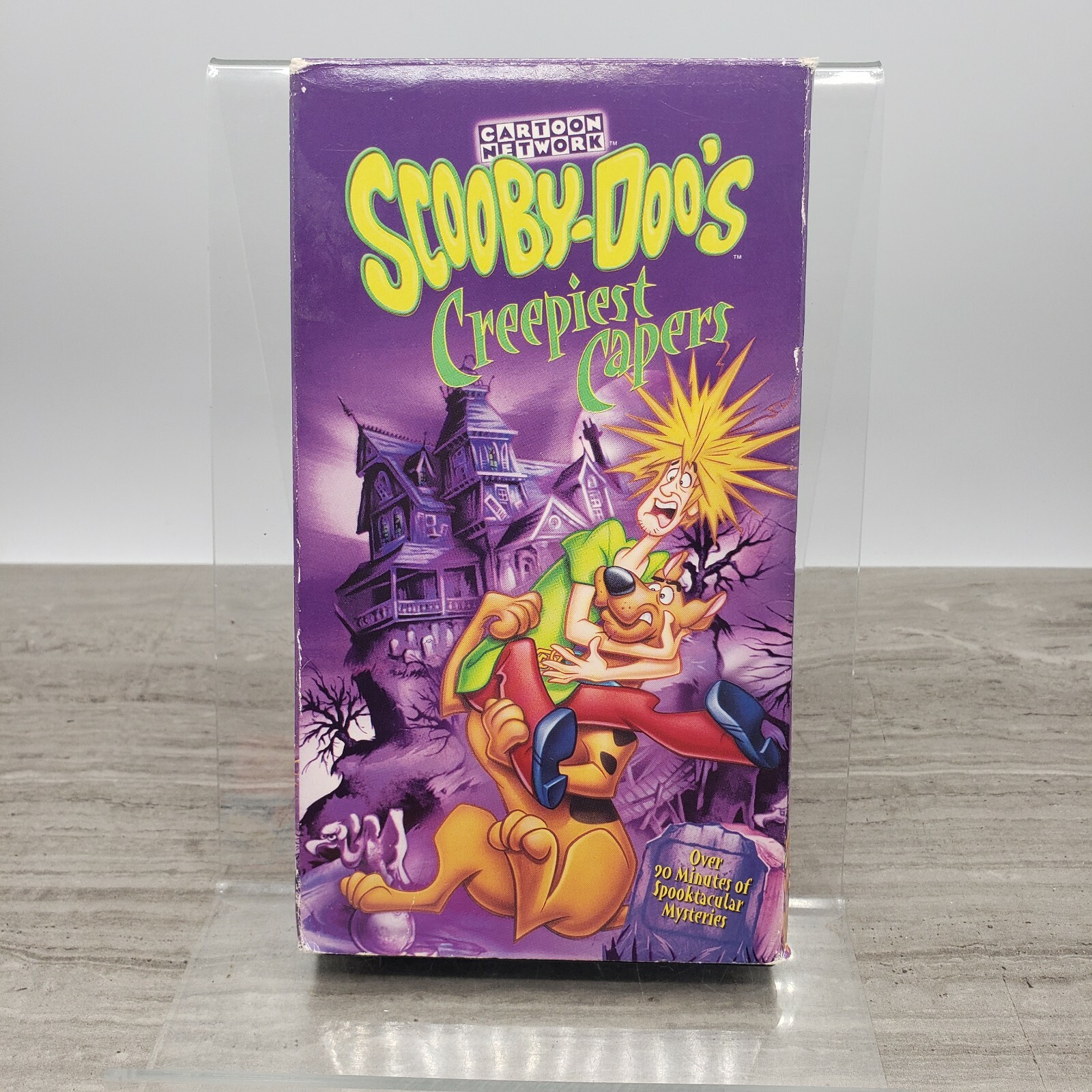 Scooby Doos Creepiest Capers VHS 2000 Slipsleeve Cartoon Network scooby-doos-creepiest-capers-vhs-2000-slipsleeve-cartoon-network
