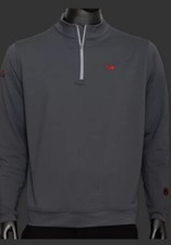 Scotty Cameron Pullover Scotty Dog Perth Performance 1/4 Qtr Zip Iron Small NEW