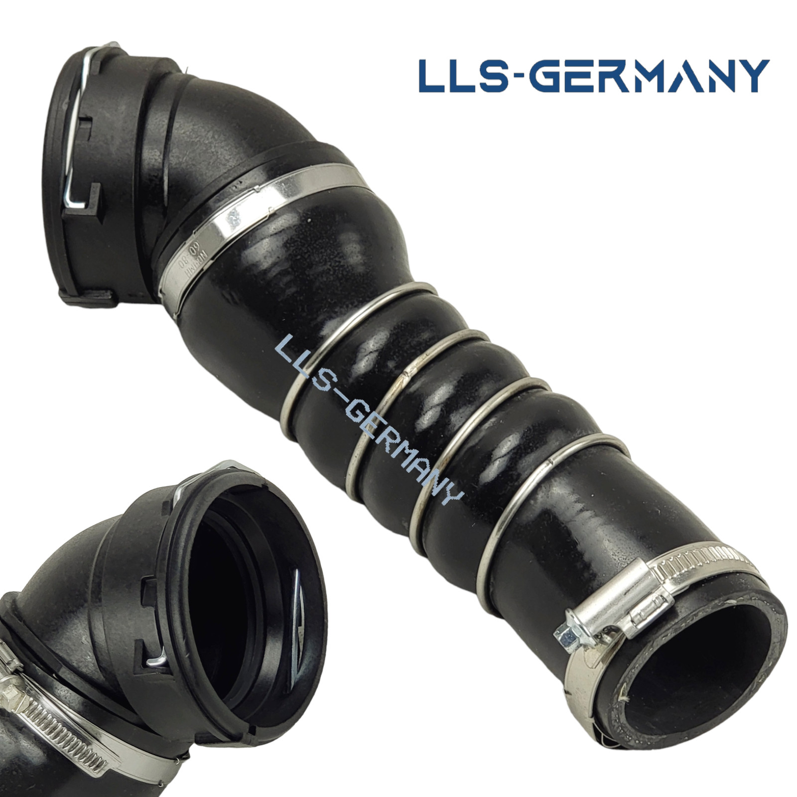 3x Turbo Hose Intercooler Hose for BMW 5 Series Sedan (E60) 520d 150HP 163HP