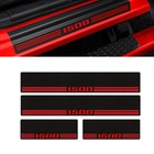 4Pcs Truck Door Sill Scuff Plate Cover Protector Accessories For Dodge Ram 1500