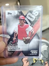 2020 Topps Chrome DOD-6 Johnny Bench Decade of Dominance Die Cut Reds