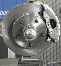 55 56 57 Chevy Belair Stock 14" Drum Wheel Disc Brake Conversion Kit  