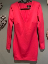 Misguided Pink Short Bodycon Dress Size 8 Women