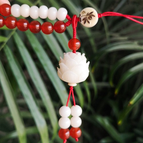 Red Agate Mobile Phone Chain Accessories Charm Women Cellphone Lanyards - 第 4/11 張圖片