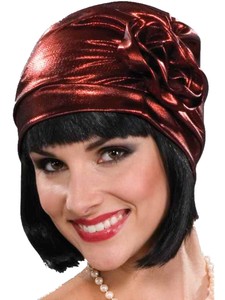 flapper girl hat
