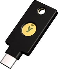 Versatile FIDO-Certified USB-C/NFC Security Key for Ultimate Digital Protection