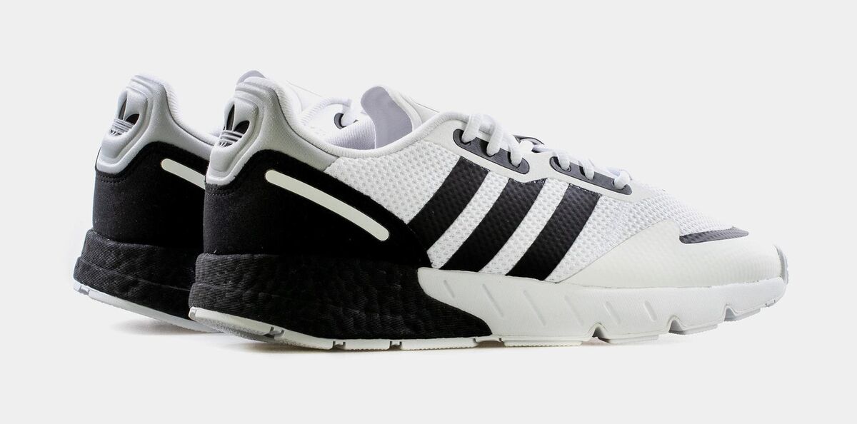 スニーカー WHITE AND BLACK SNEAKERS Size 13 - adidas ZX 1K Boost White Black for sale online | eBay